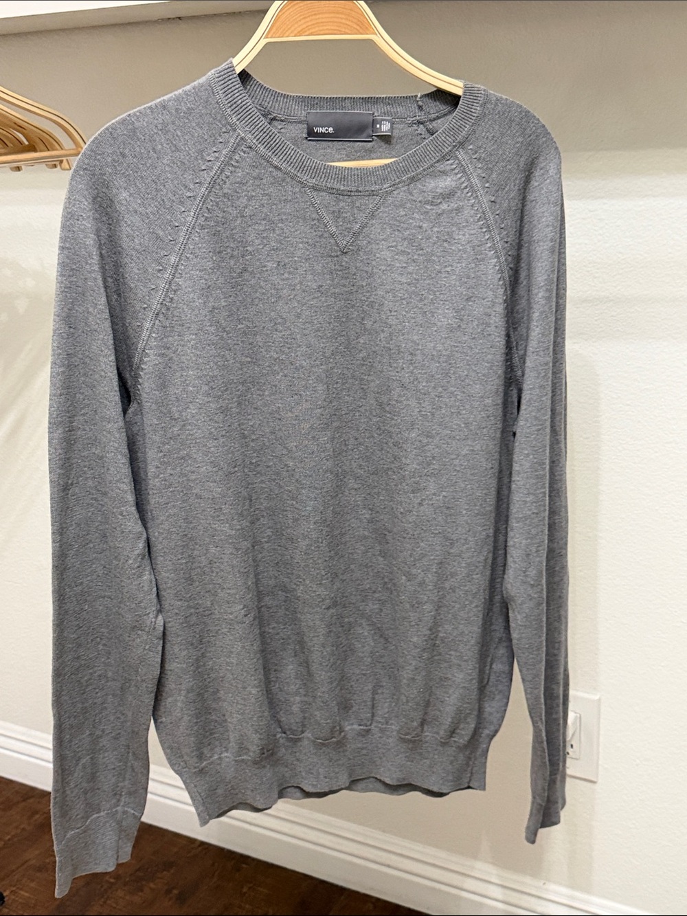 Vince Gray Crewneck Sweater